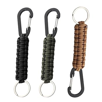 パター練習キーホルダー (カラビナ付き) Amazon.co.jp: BELOWSYALERキーリング カラビナ 3個 高耐久 パラ